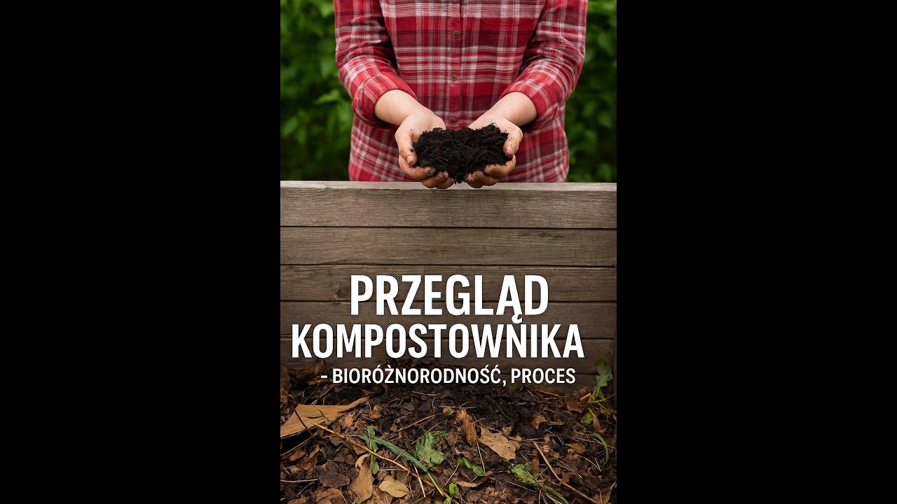 Przegląd mojego kompostownika – bioróżnorodność, proces, praktyka!