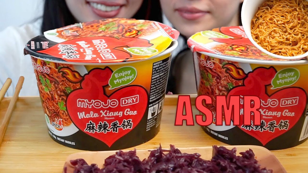 ASMR EATING SOUNDS MIE MYOJO MALA XIANG GUO | NO TALKING | SHEFEBULOUSCIOUS ASMR INDONESIA
