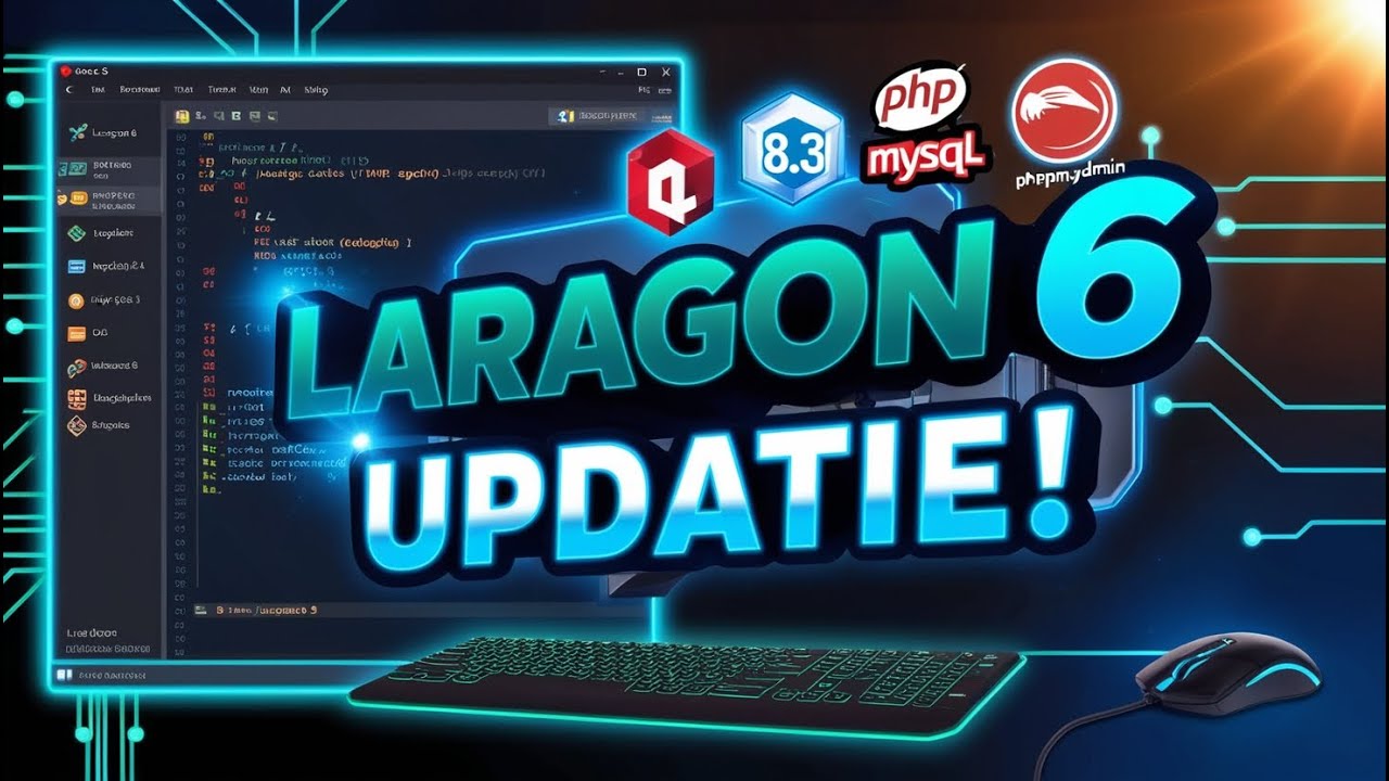 🔧 ¡Actualiza Laragon 6 como un PRO! 🚀 PHP 8.3, Apache, MySQL 9 y phpMyAdmin 🔥