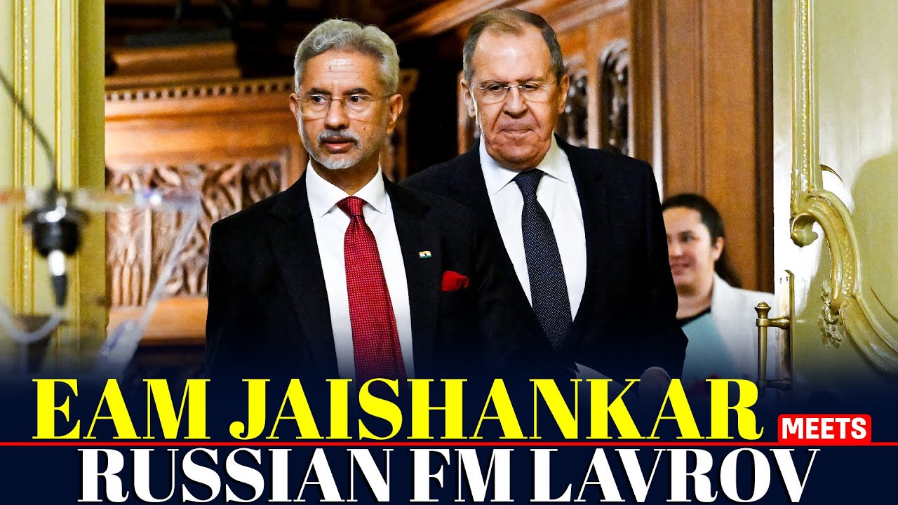 Russian foreign Minister Sergei Lavrov and EAM S Jaishankar hold talks in Moscow |India