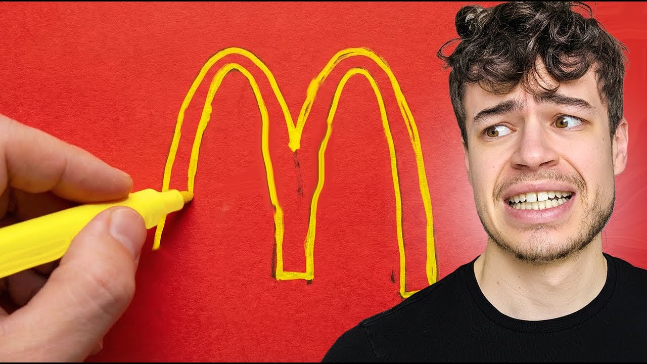 J'ai dessin&eacute; des LOGOS CONNUS uniquement de m&eacute;moire