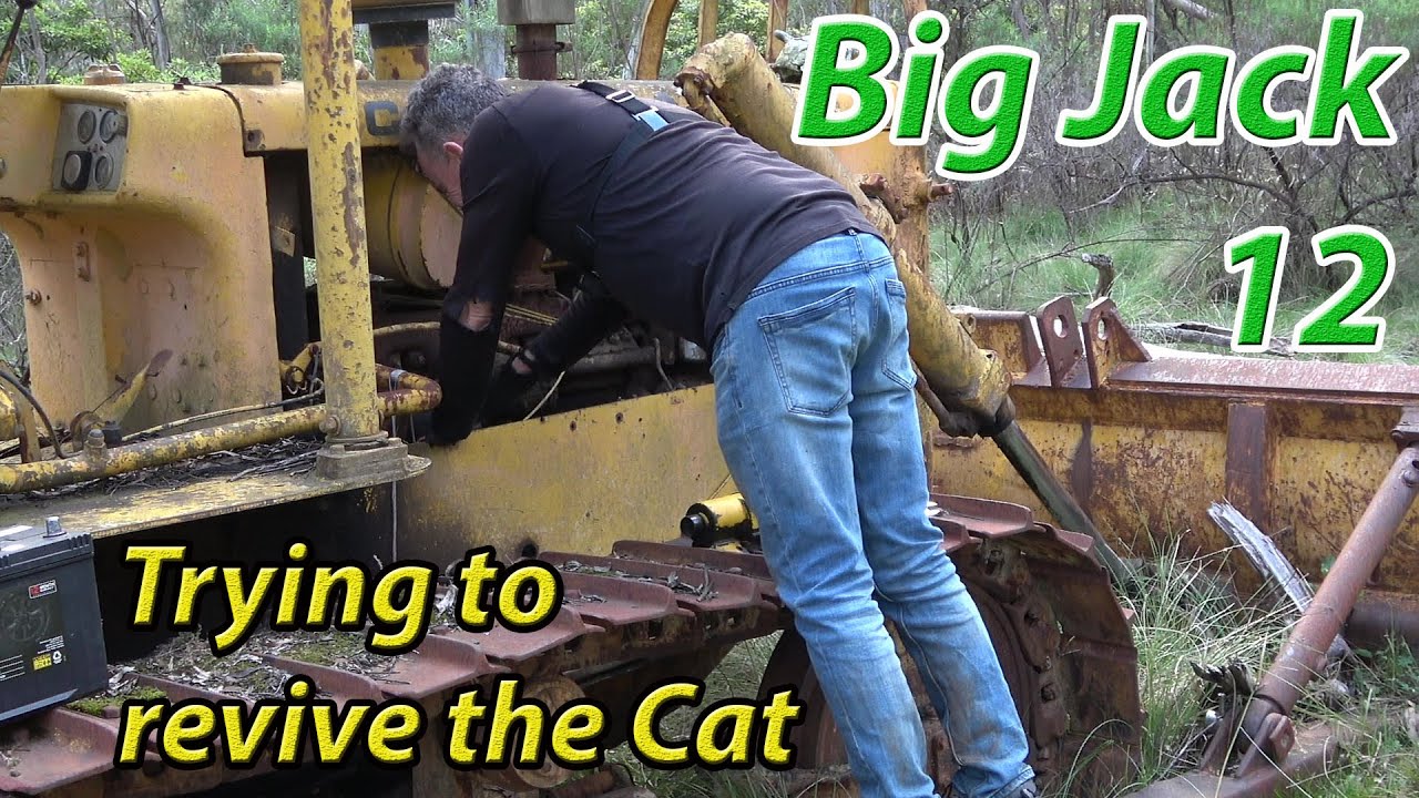 Big Jack 12 - D5 Dozer - Will the rebuilt solenoid give it life?