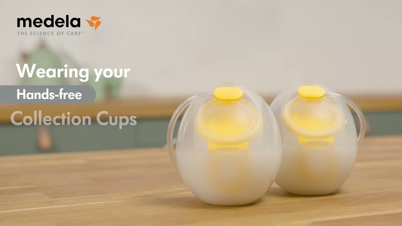 Wearing your Hands-free Collection Cups