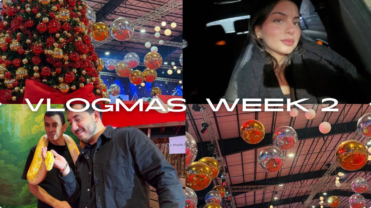 VLOGMAS WEEK 2 | Christmas Market, Gift Wrapping & Friends Night In 🎁✨