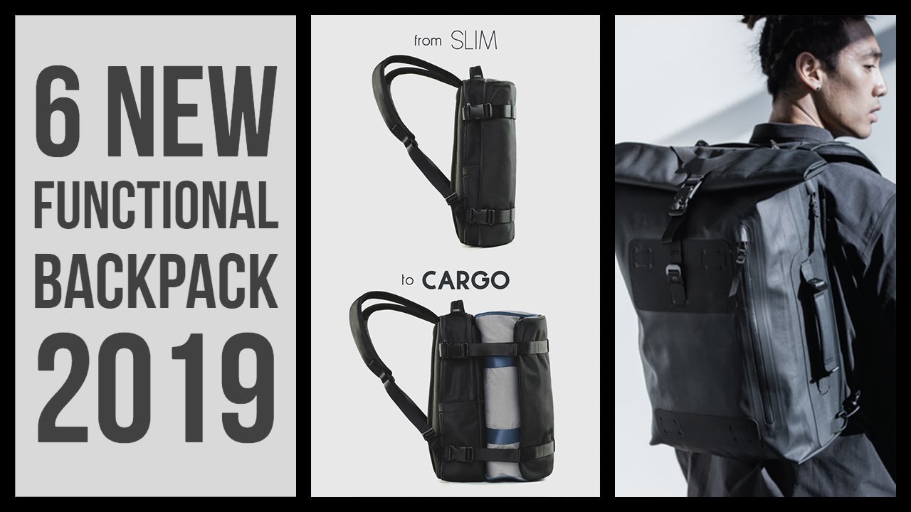 6 New Functional Backpack coming soon in 2019 | rolling backpacks | travel backpack kickstarter