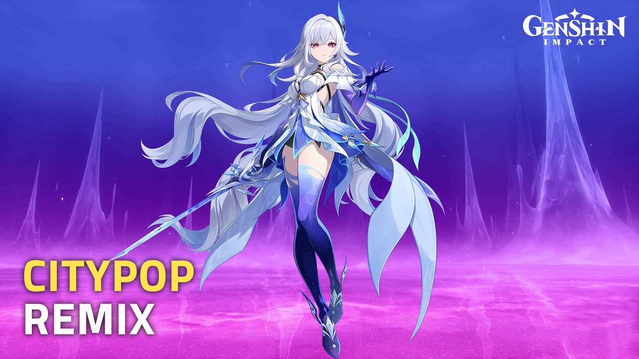 SKIRK'S THEME BUT.... CITYPOP??!?! | Genshin Impact Music Remix by Alzarin