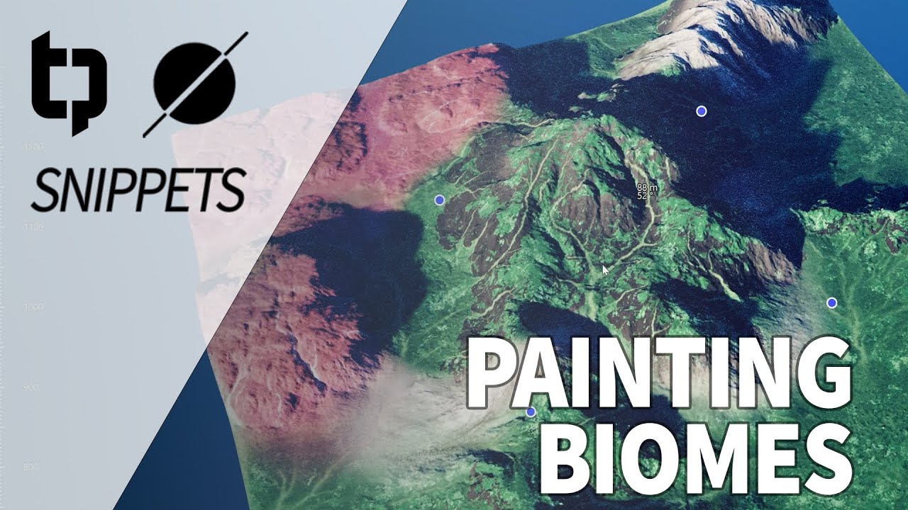 Painting Biomes | Snippets - World Creator
