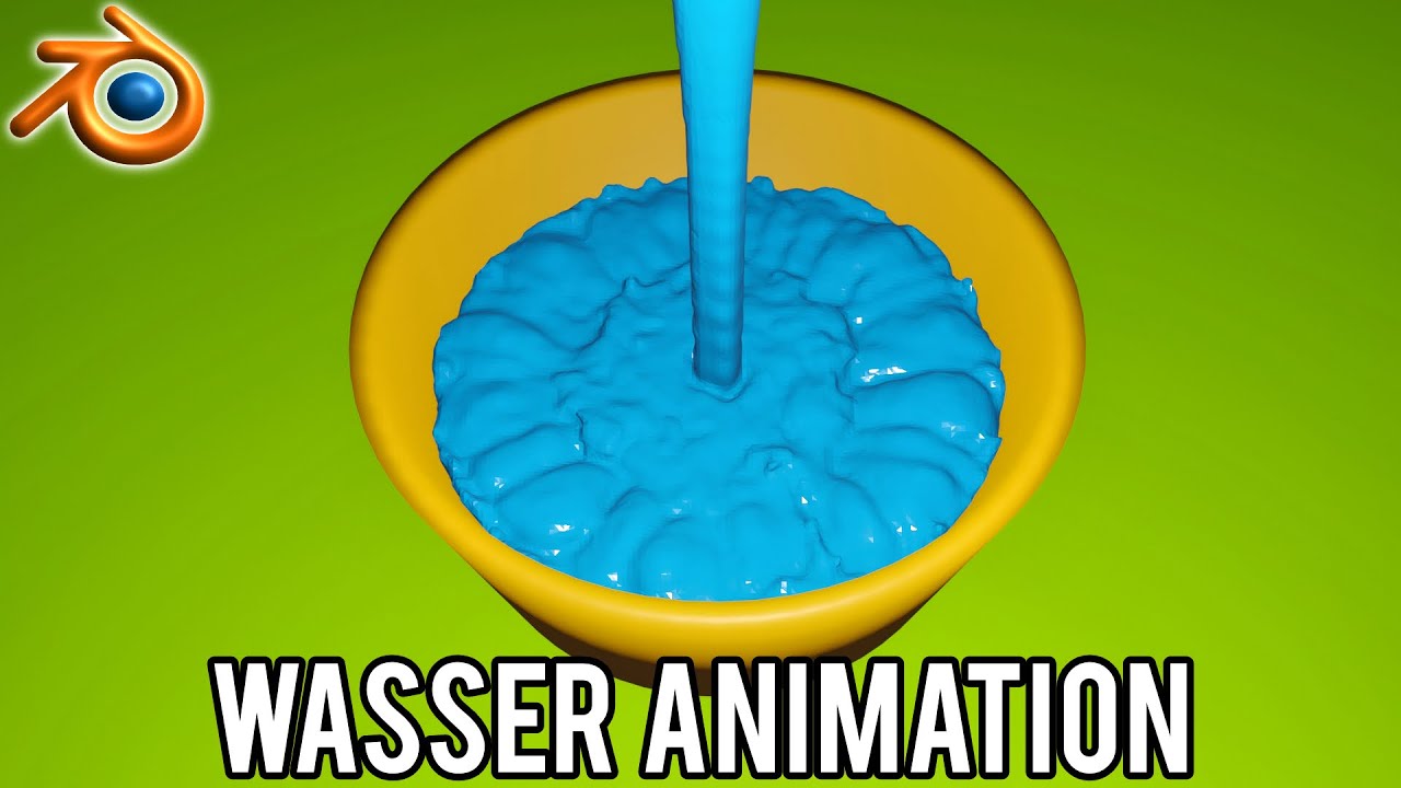 Wasser Animation | Blender 2.9 Tutorial Deutsch