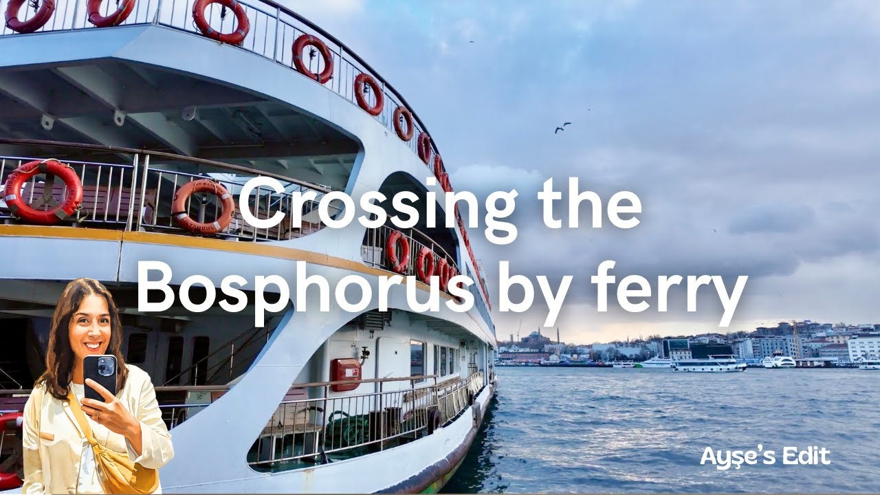 Crossing the Bosphorus by ferry