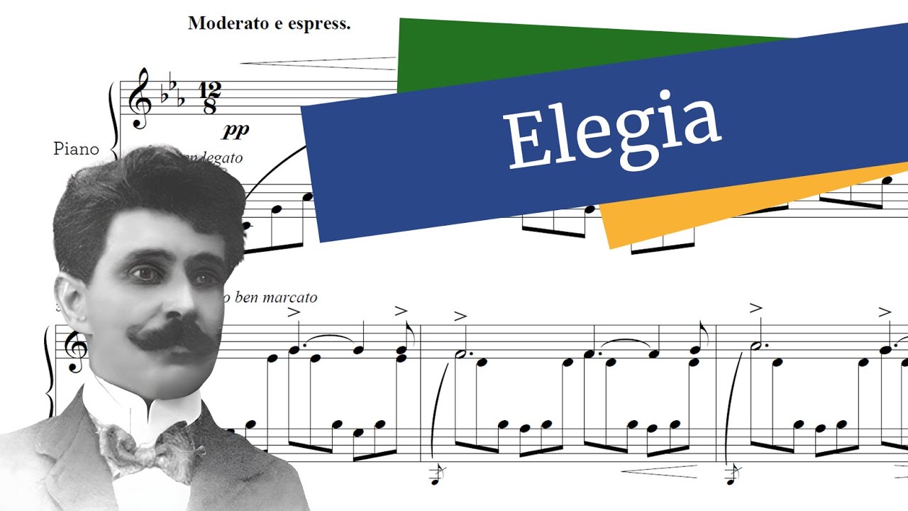 Ernesto Nazareth - Elegia (para mão esquerda) (Maria Teresa Madeira, piano)