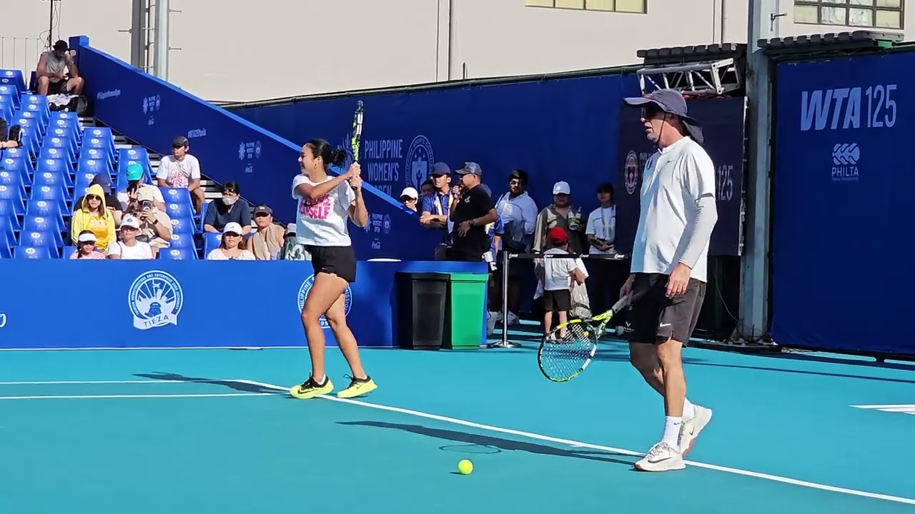 Alex Eala Practice Tennis Philippines 🇵🇭 