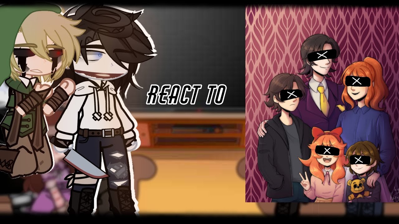 🔪 Creepypasta react to Fnaf [ Afton Family] - [3/3] GC 🔪