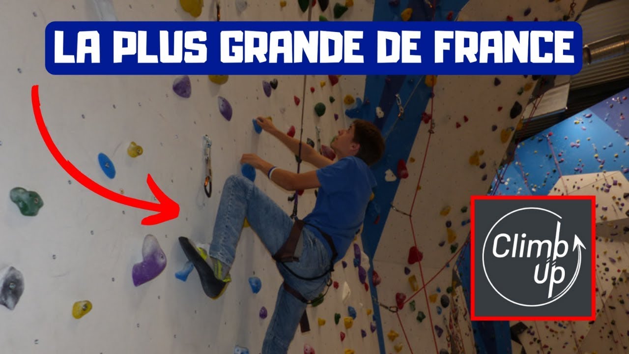 LA PLUS GRANDE SALLE D'ESCALADE DE FRANCE | Climb Up Bordeaux | Studio Soupia