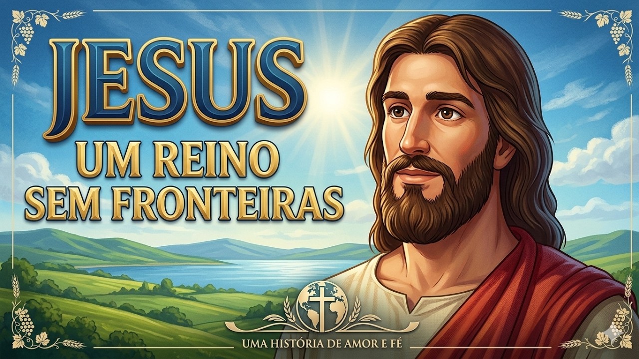 🎥 Jesus – Um Reino sem Fronteiras (Desenho Bíblico Completo | Animação Cristã) 🎥