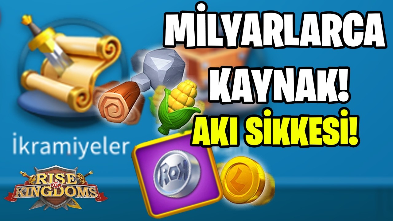 MİLYARLARCA KAYNAK! AKI SİKKESİ YAĞIYOR! Birlik İkramiyeleri Rehberi – Rise of Kingdoms