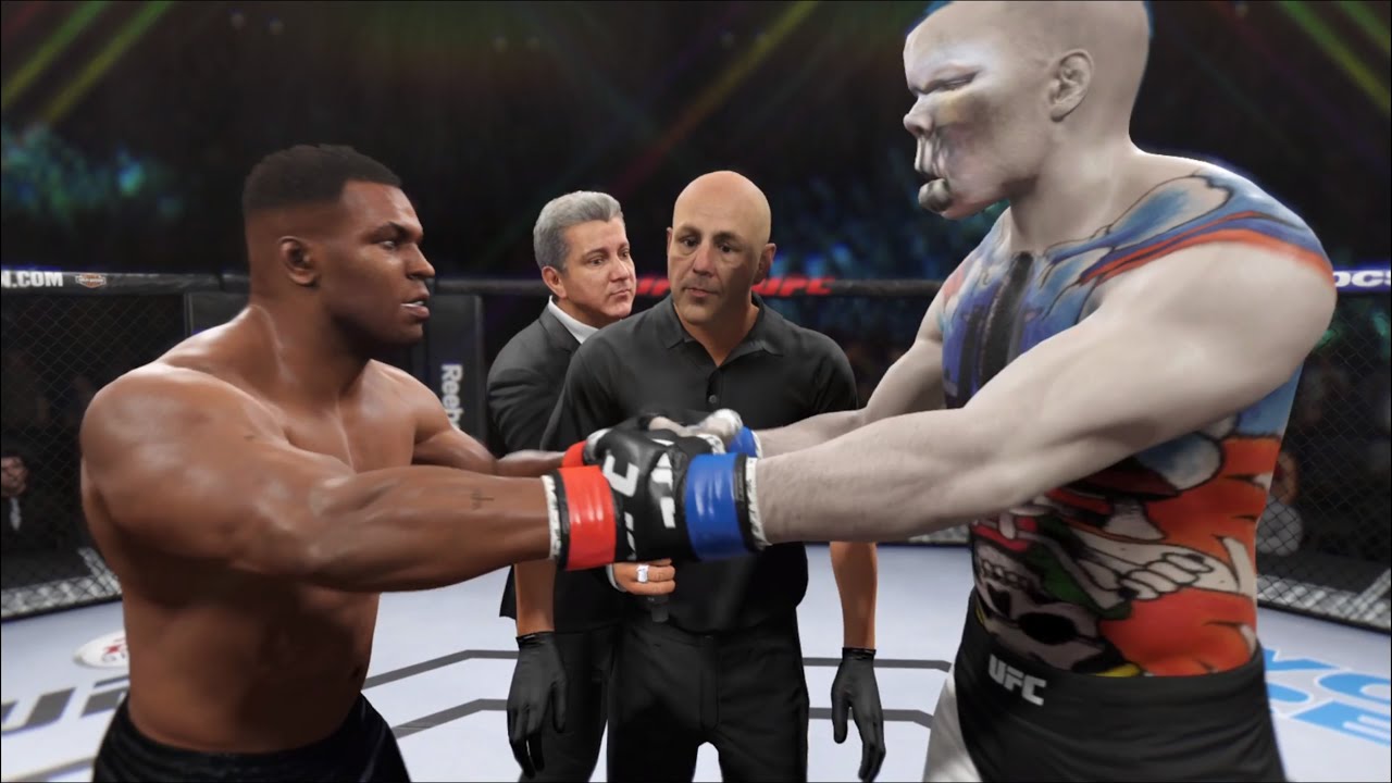 Mike Tyson vs. Mecha Revenant - EA Sports UFC 2 - Epic Fight