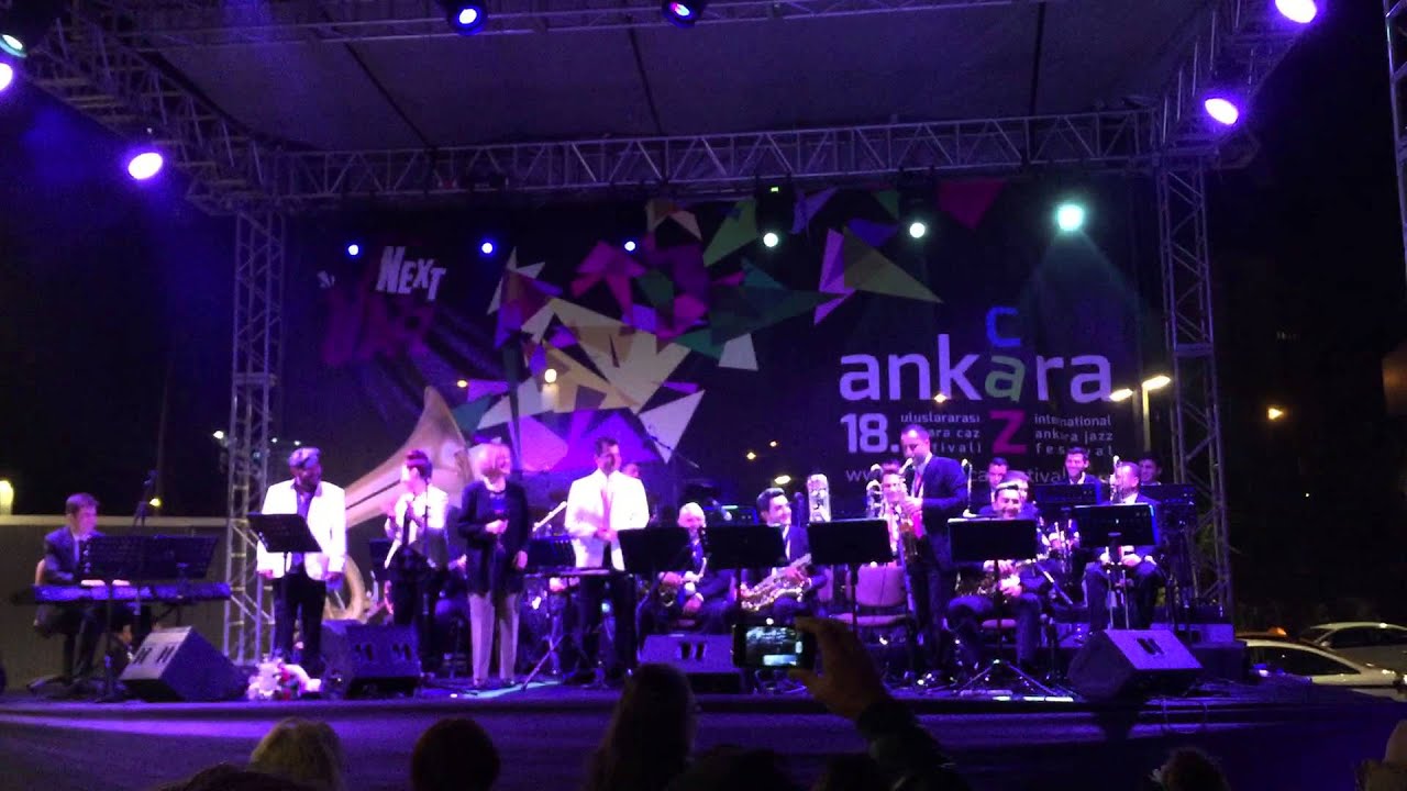 HvKK Cazın Kartalları Orkestrası Aydın Kâhya ve Yıldız İbrahimova; 18. Ankara Caz Festivali