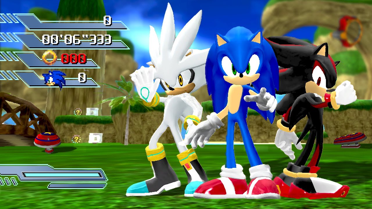 Sonic '06 recreated in Sonic World