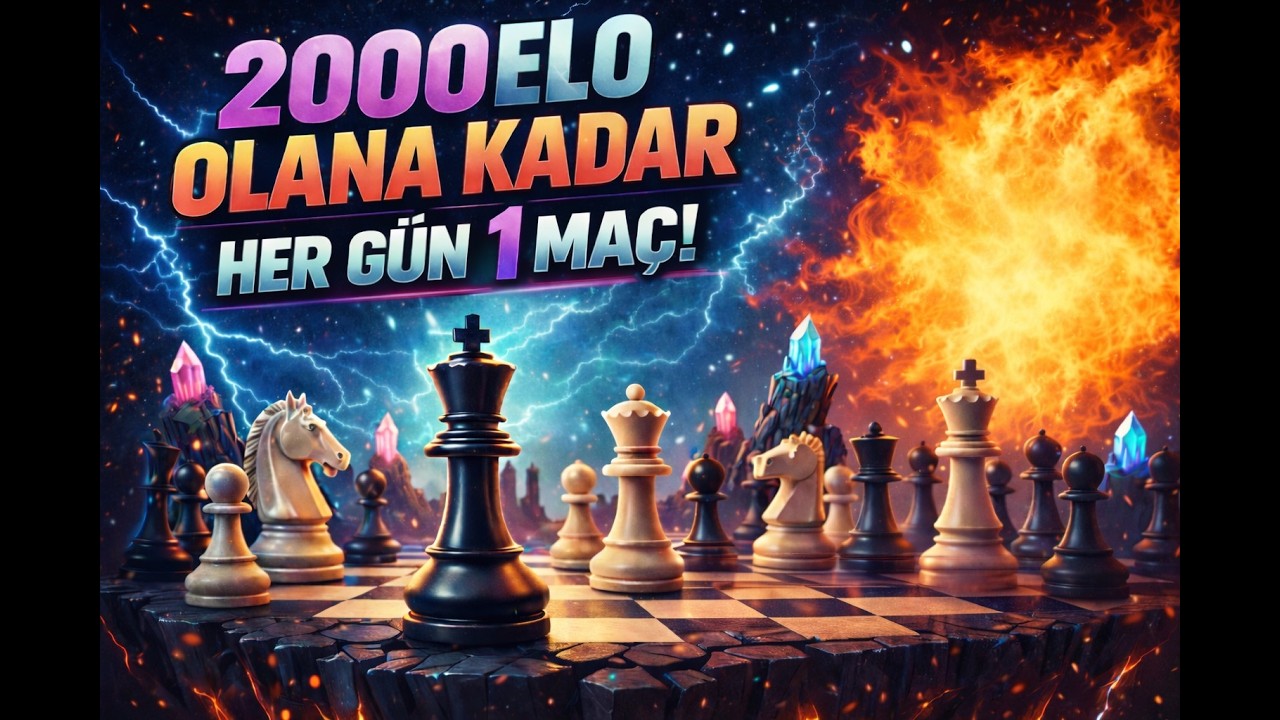 2000 ELO Olana Kadar Her Gün 1 Maç! 9.Gün