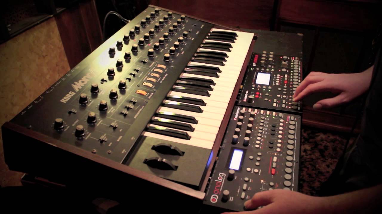 Korg Monopoly, Elektron Octatrack and Analog 4
