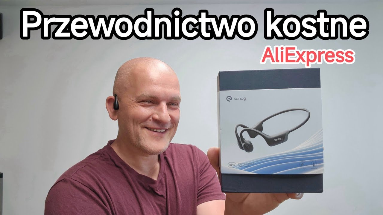 Sanag B21S Słuchawki z  Przewodnością Kościową  na temu