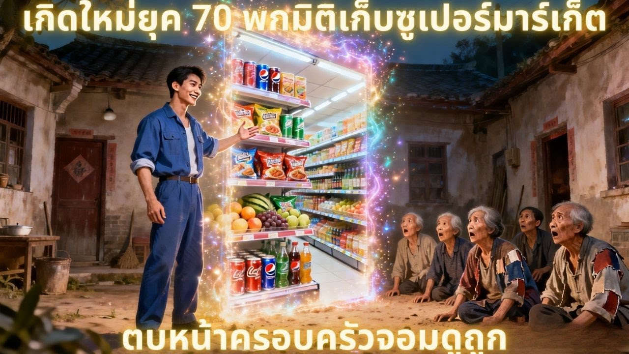 🛒 เกิดใหม่ยุค 70 พกมิติเก็บซูเปอร์มาร์เก็ต ตบหน้าครอบครัวจอมดูถูก | #สปอยซีรีส์ #ระบบ