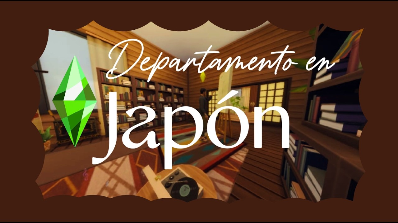 Construí un departamento inspirado en la ESTÉTICA JAPONESA| Sims 4