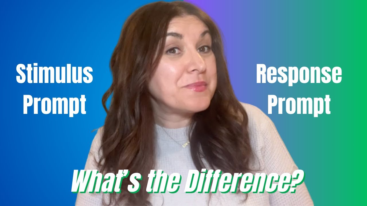 Dana Do's: What's the difference between stimulus and reponse prompts?