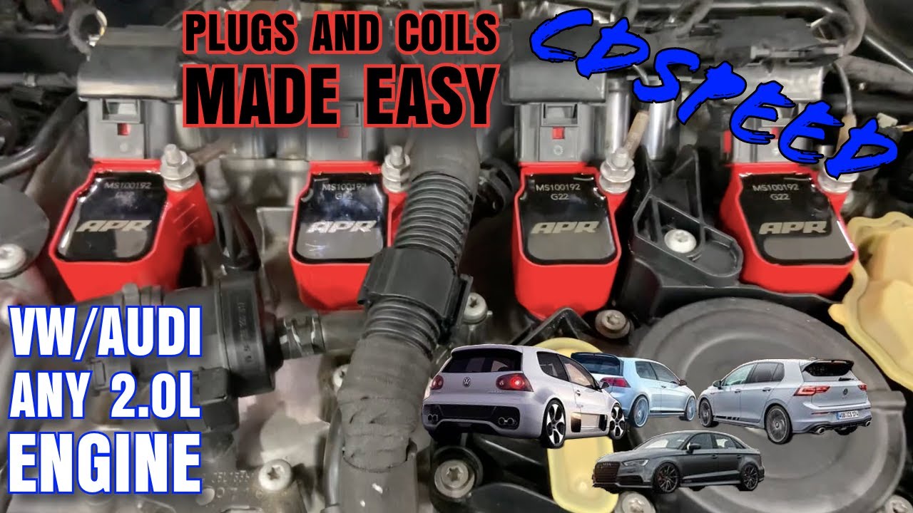 APR PLUGS AND COILS INSTALL ON MY NEW GTI MK6-MK8