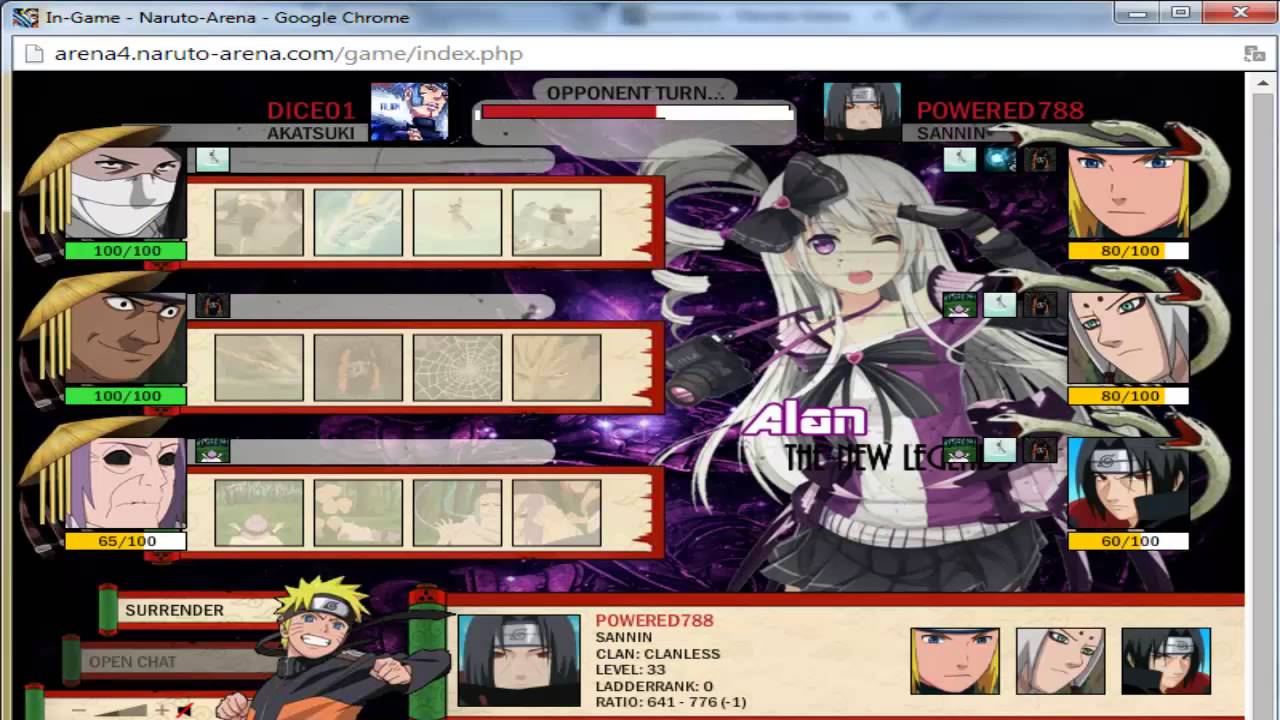 Naruto-Arena Becoming Kage Part 1