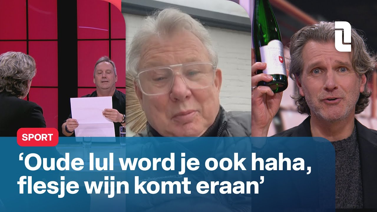 Reginald Thal wordt verrast met felicitaties, brief van Maurice en flesje wijn | L1 Nieuws