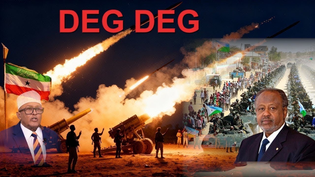 DEGDEG:Ciidanka Jabuuti oo Weraray S/land+Dagaal Culus oo Socda+Ugaas Mustaf oo Yiri Gala Dagaalka..