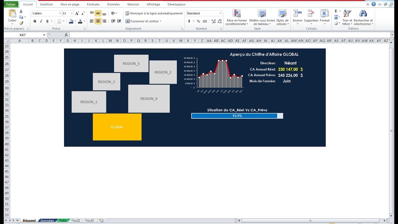 Excel 2007+: Comment réaliser un 