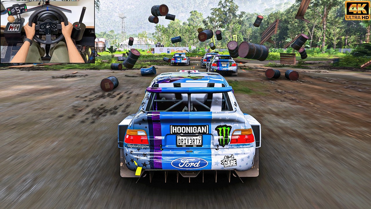Hoonigan Escort RS Cosworth VS Rally Monsters- Forza Horizon 5 | Thrustmaster T300RS GT