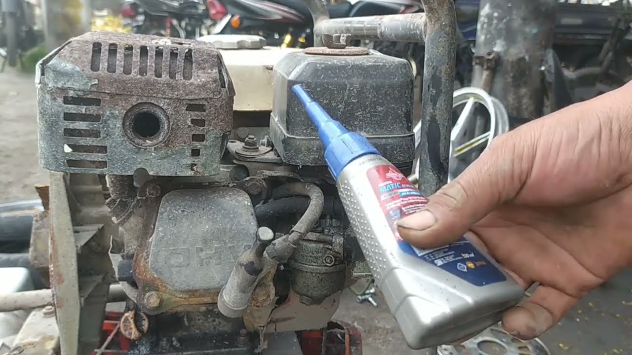 cara mengatasi mesin GX 160 macet dan los kompresi