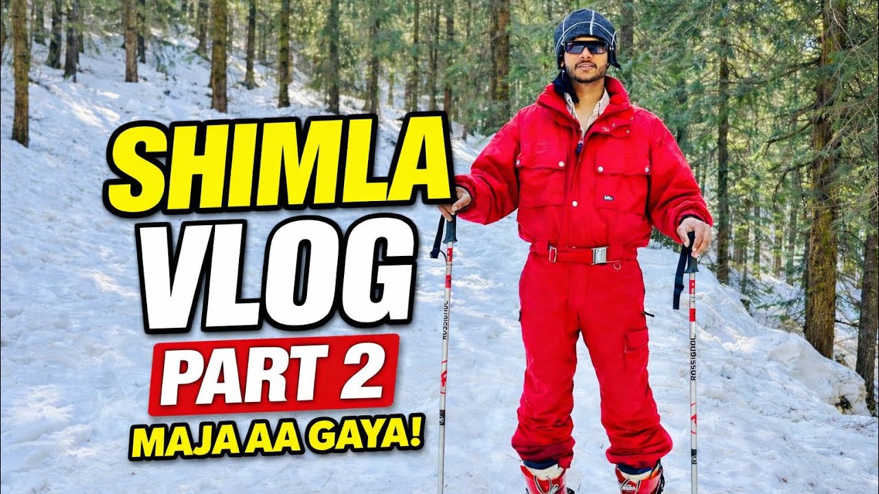 Shimla vlog part 2 maja hi aa gaya#lifeisbutadream #viral #shimla #cuffri#viralvideos 