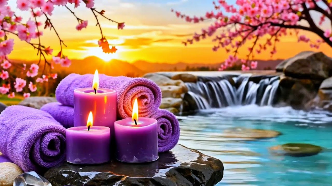 Relaxing Spa Music - Beautiful Peaceful, Calm Music, Meditation, Nature Sounds, Bamboo Water Sounds