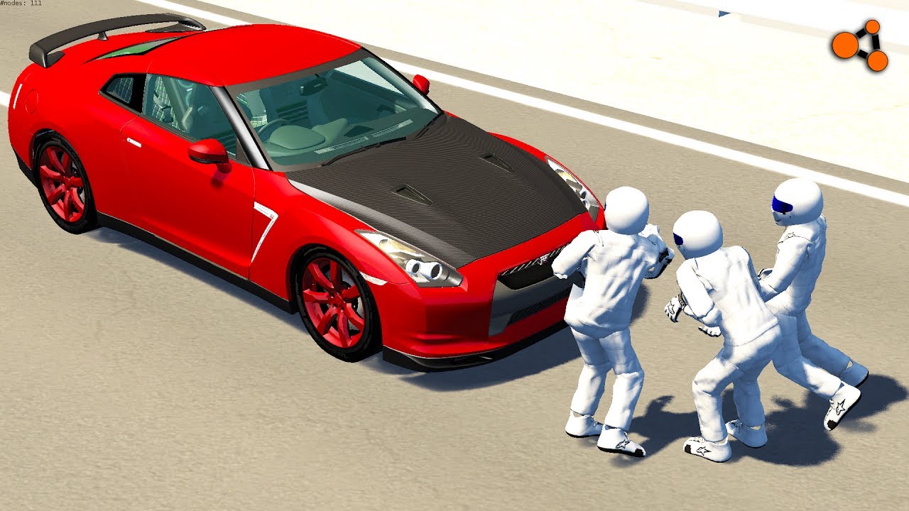 Beamng drive - Stig Ragdoll Crashes Testing