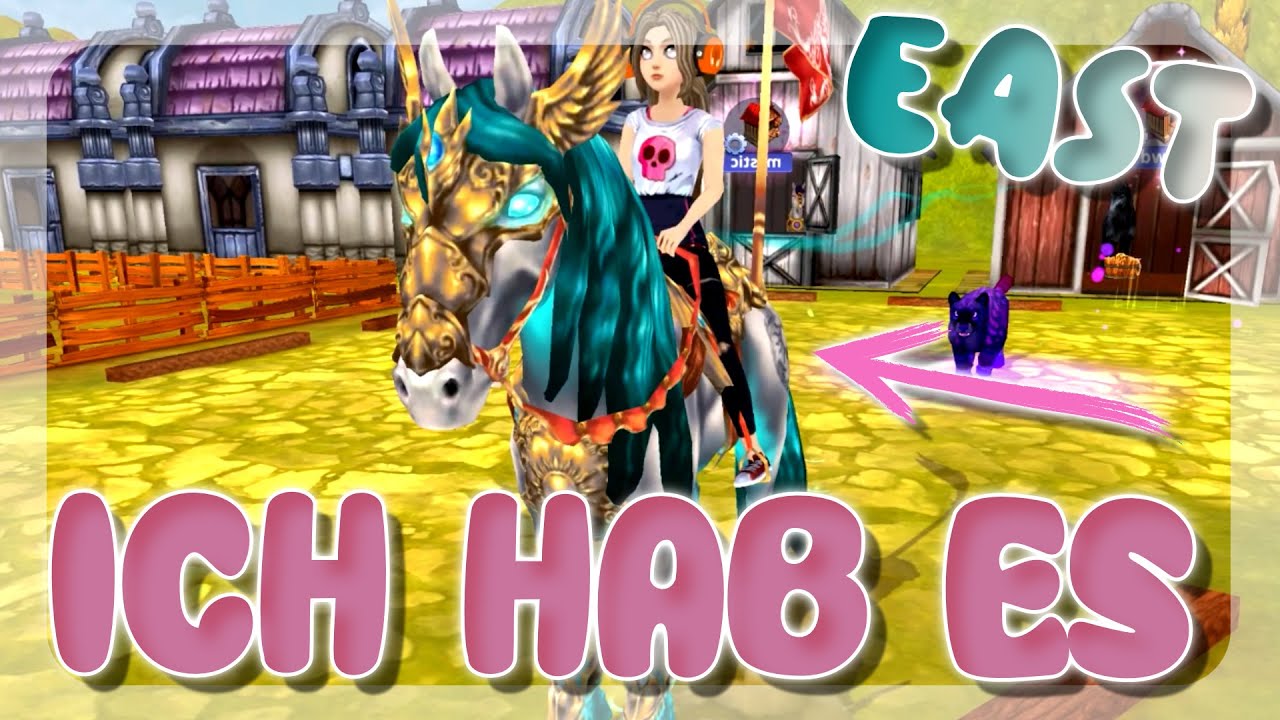 ICH HAB DAS SUPER SELTENE PFERD BEKOMMEN 🧡 EAST 🐴 | HORSE RIDING TALES [HRT]