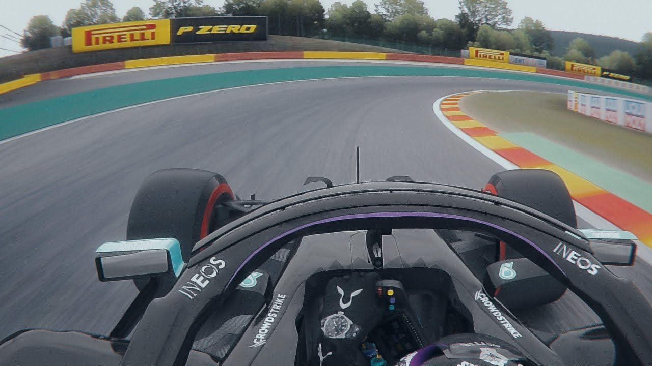 Lewis Hamilton's 2020 Belgian Grand Prix Pole Lap Recreated | Assetto Corsa