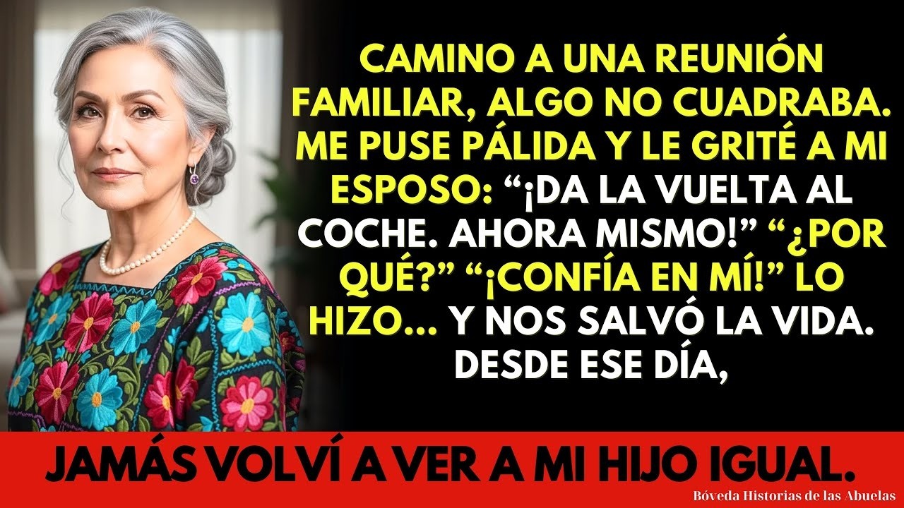 “¡Detén el coche. Ahora mismo!” Le dije a mi esposo. Confié en mi instinto… y nos salvó la vida