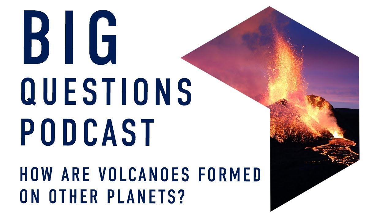 How are volcanoes formed on other planets?