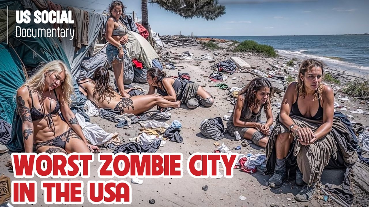 Внутри города с самым большим количеством бездомных в США — вы не поверите этим сценам!