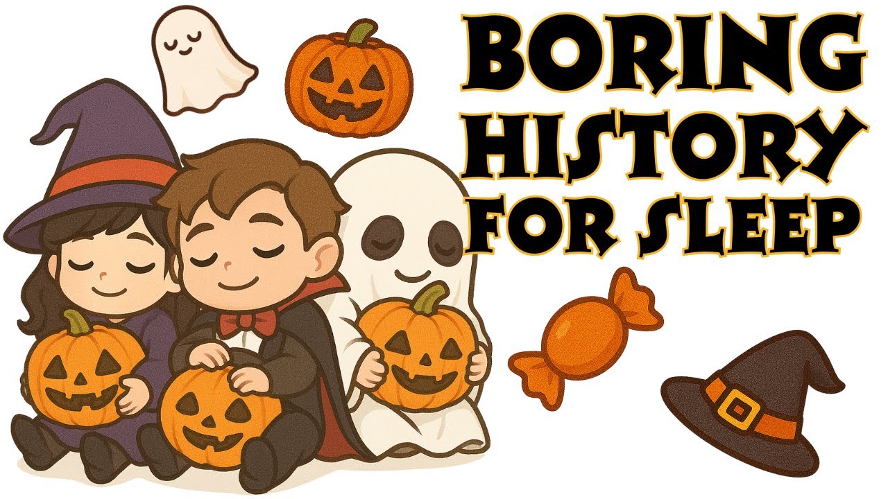 Boring History For Sleep 🎃 A Haunted History of Halloween (Rain Sounds)