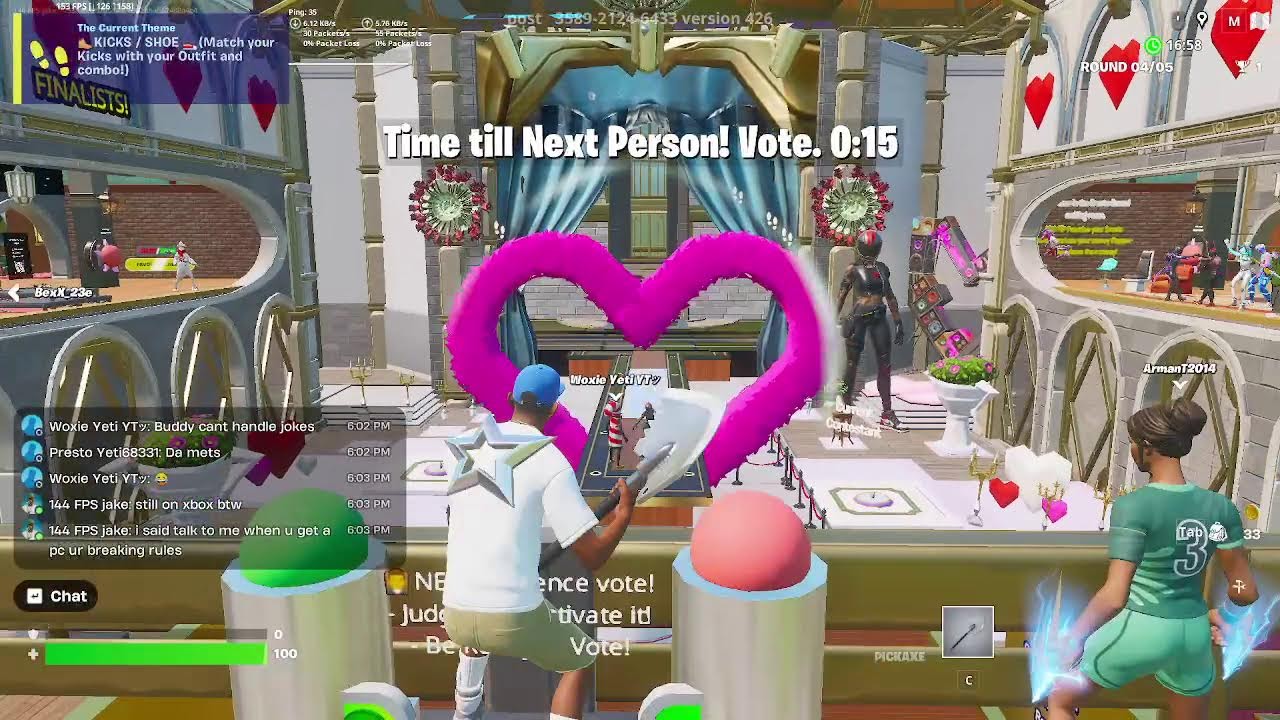 playing fortnite, come join!