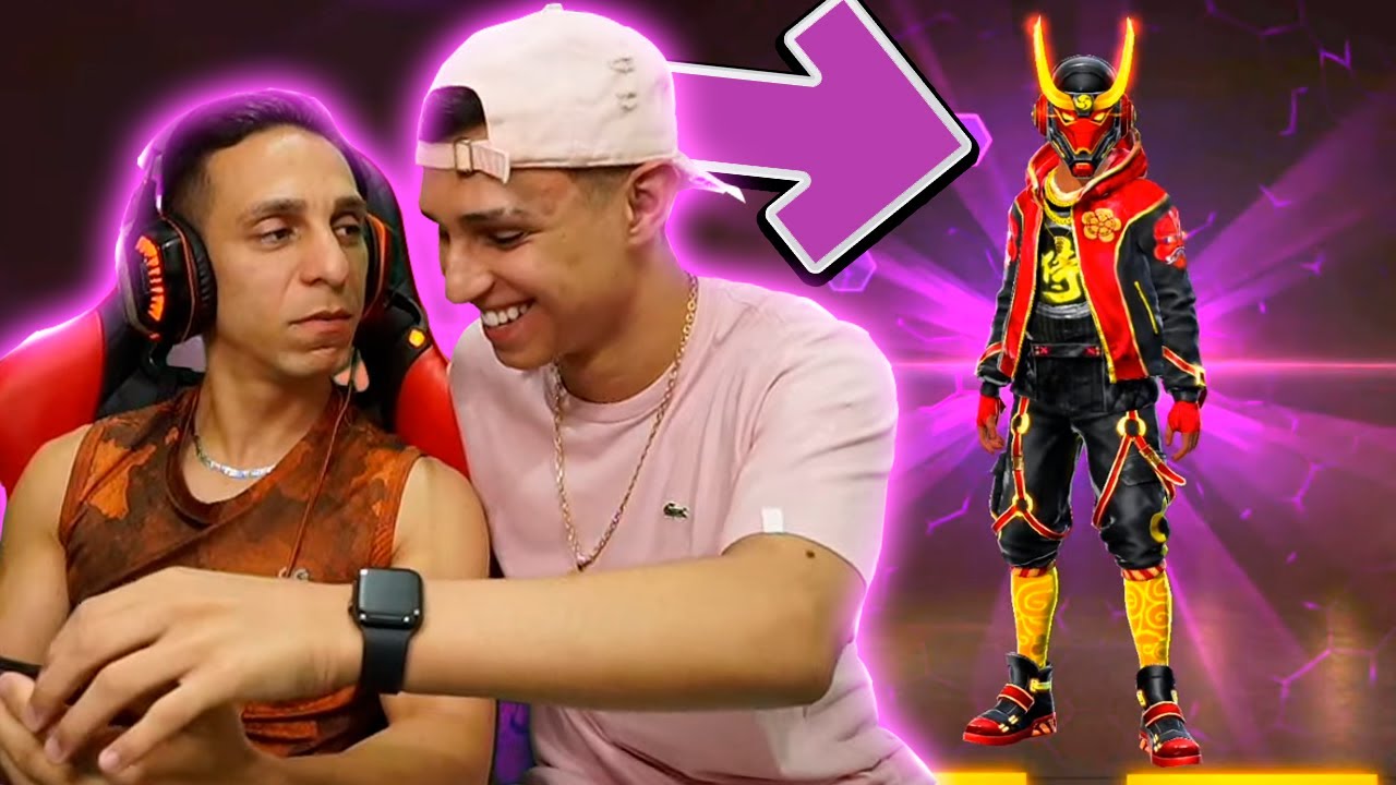 NOBRU CHAMA SEU PAI DE CORNO AO VIVO!! FICOU MUITO BRAVO!! - FREE FIRE