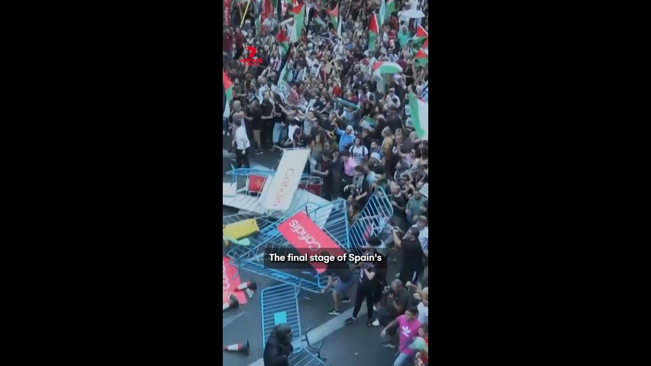 Spain's La Vuelta a Espa&ntilde;a cut short due to pro-Palestinian protests