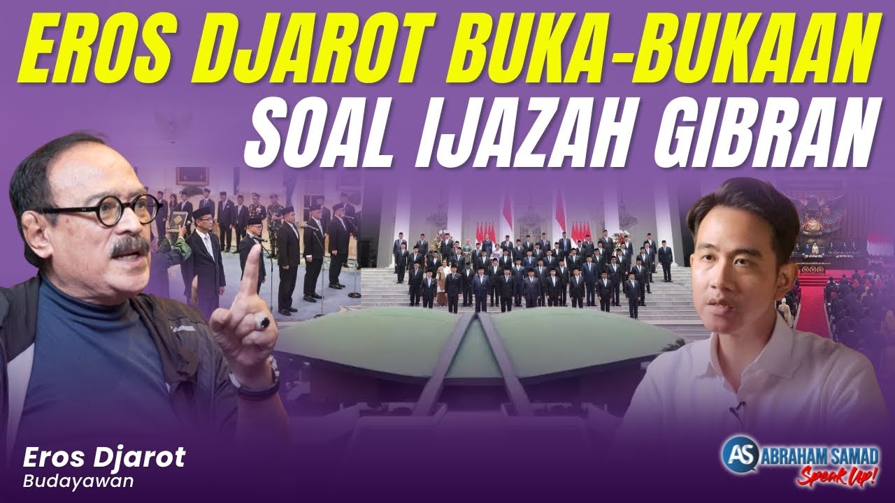 Hentikan Poros Solo, Eros: Gibran Sebaiknya Mundur! 