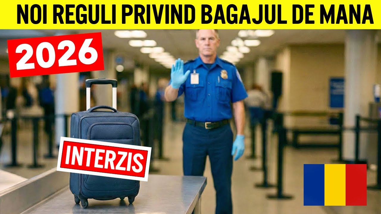NOI Reguli Pentru Bagajul de Mână în 2026 (Nu fi prins de TSA!)