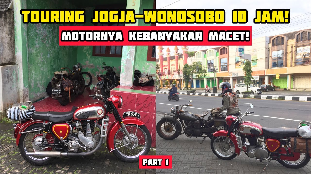 TOURING MOTOR TUA SAMA ANAK SMA ! Suka Duka Motor Tua #Part1